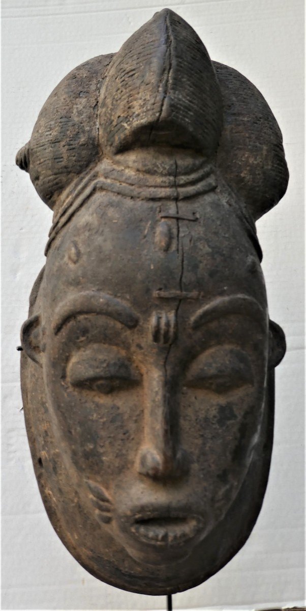 Baoulé Dance Mask From Ivory Coast