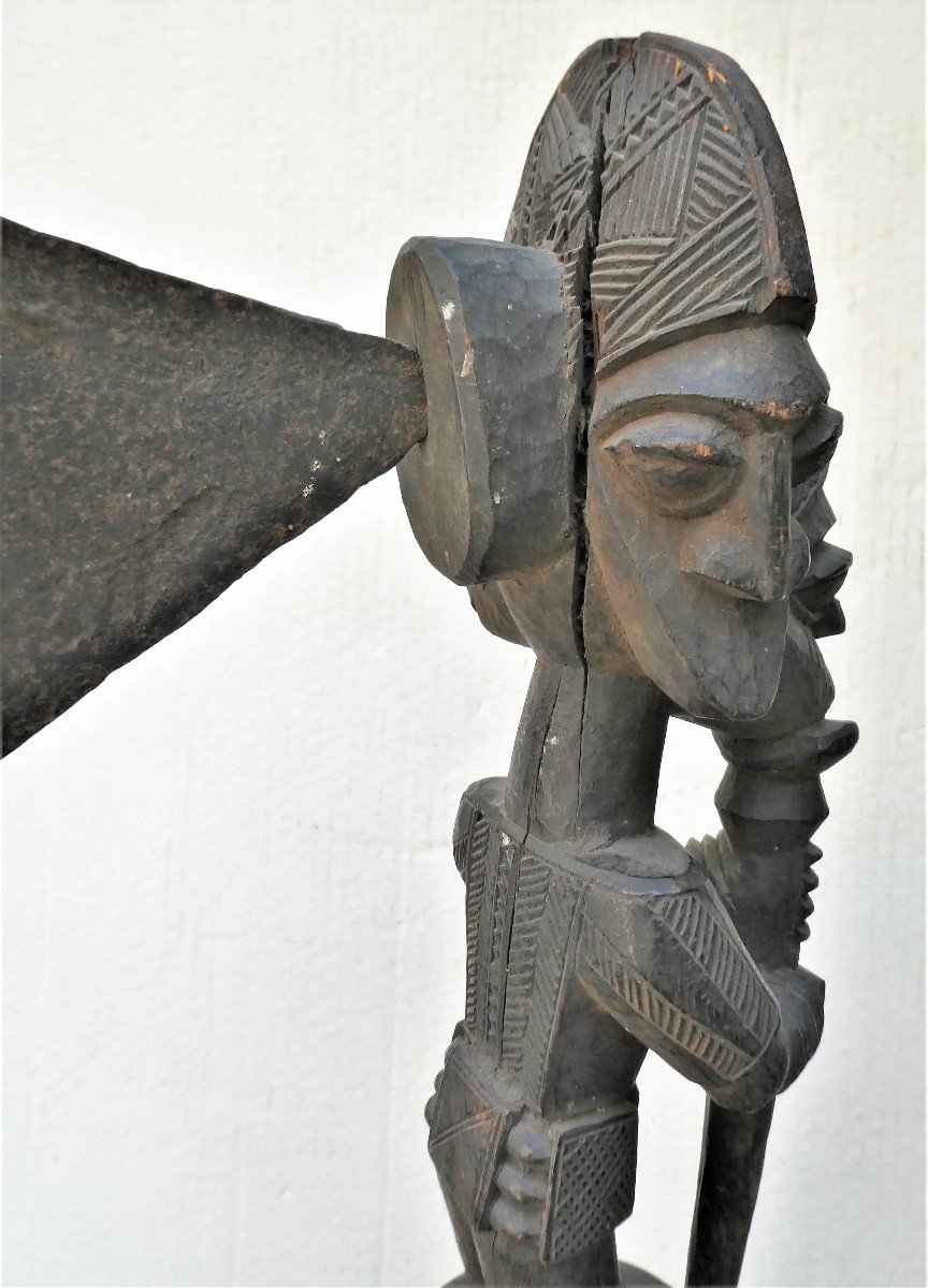 Royal Yoruba Adze From Nigeria-photo-4