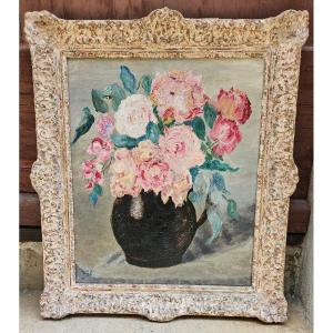 Le Bouquet Par Valentine Val 1870-1943