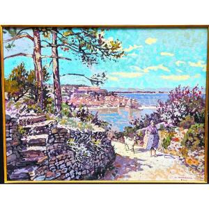 Collioure By Michel Zimmermann 20th-20th Century