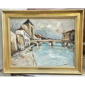 Moret-sur-loing By Robert L.p. Lavoine