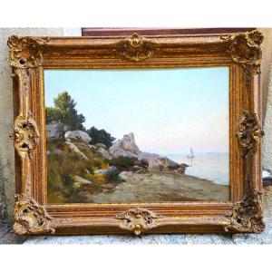 A View Of Fos-sur-mer By Joseph Garibaldi, 1863–1941