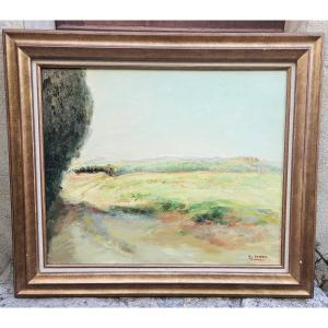 La campagne en Provence par Antoine SERRA