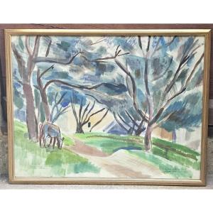 paysage boisé par Laszlo BARTA