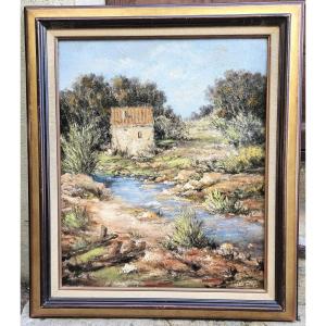 "the Stream" By Félix Tisot, 1909–1979