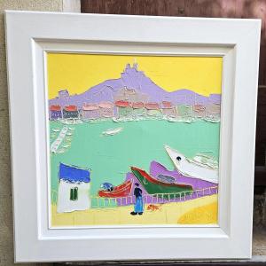 Port Of Marseille By Jacques Pellegrin
