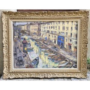 The Marseille Customs Canal By Jean Lair
