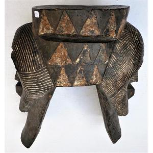 Tabouret Janus Songye Kifwebe - Congo