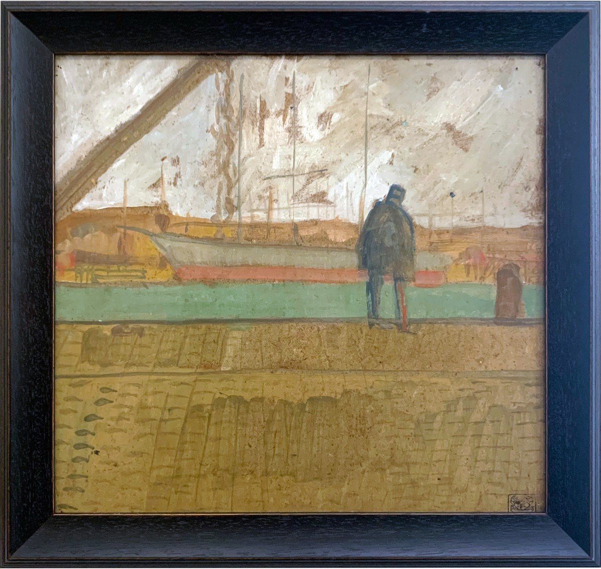 Les Quais à Nantes Par Jean Emile Laboureur
