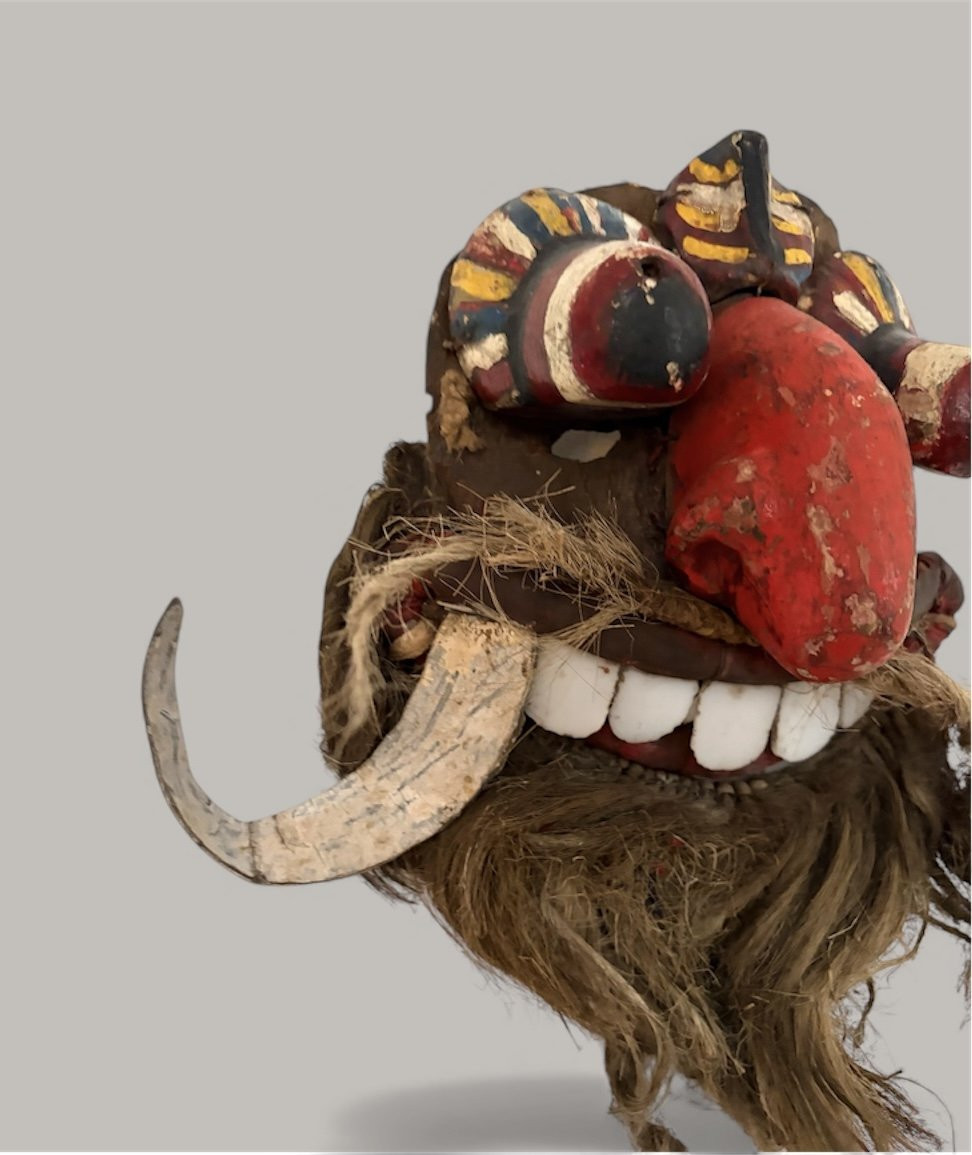 Masque sri-lankais, Ceylan-photo-3