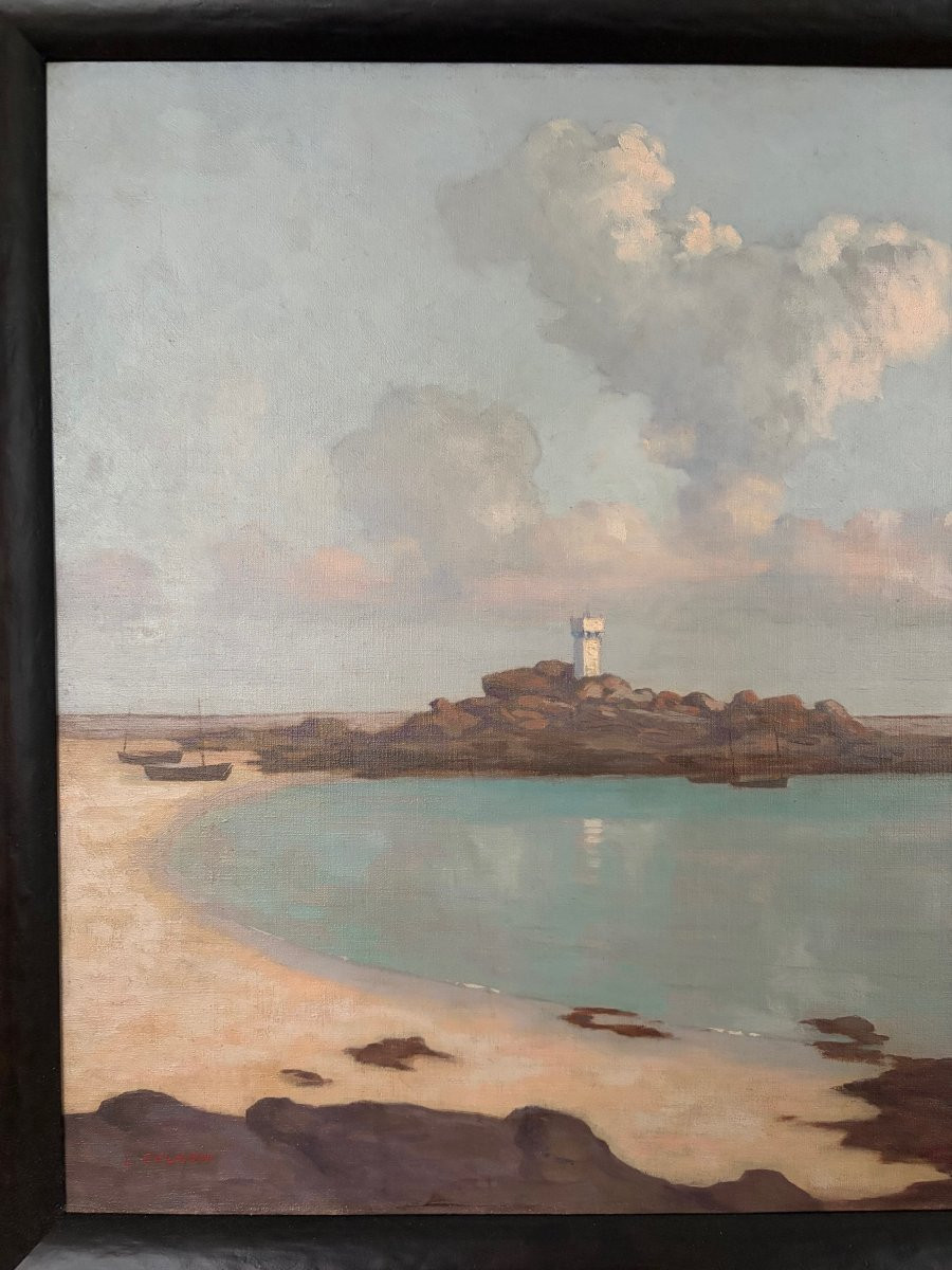 Le phare de Trévignon, Bretagne, par Louis Cylkow -photo-2