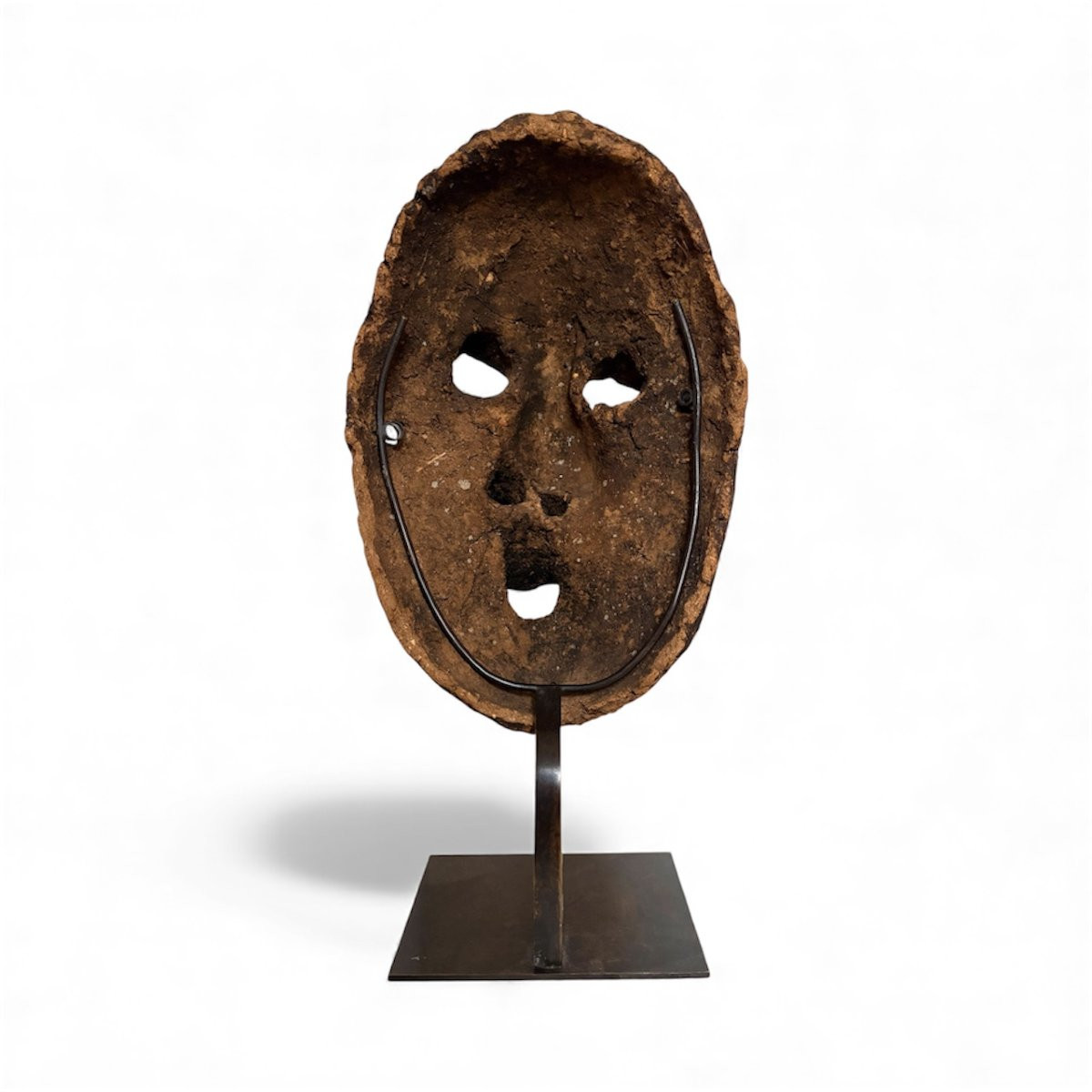 Puissant masque de l’ouest du Népal-photo-4