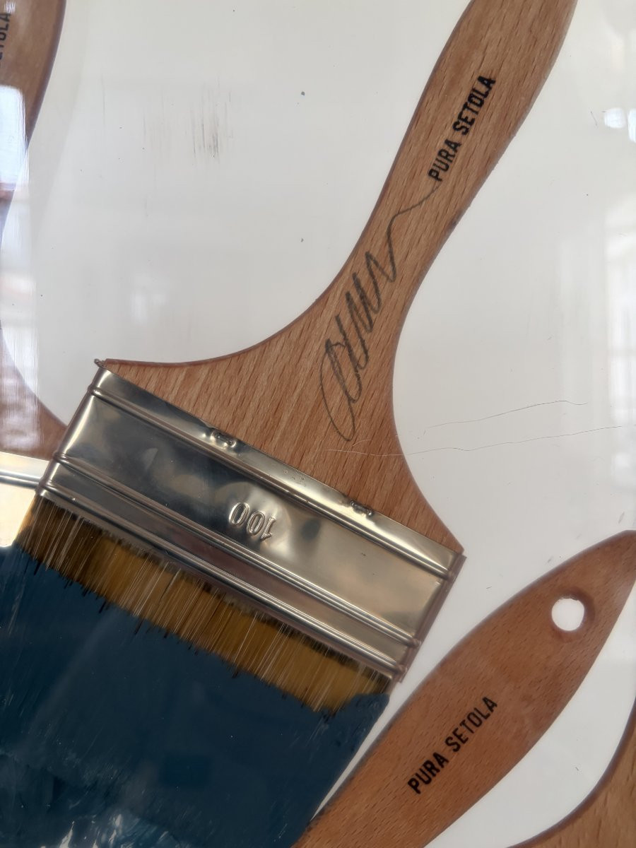Pinceaux bleus, inclusion, 1990 - Arman-photo-4