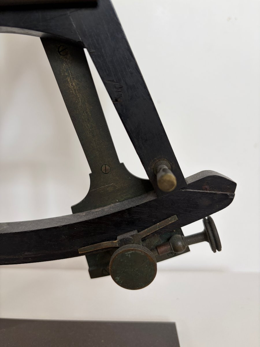 English Octant In Ebony-photo-3