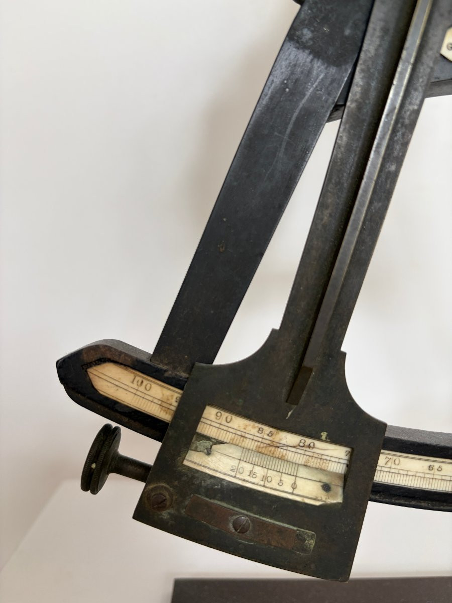 English Octant In Ebony-photo-4
