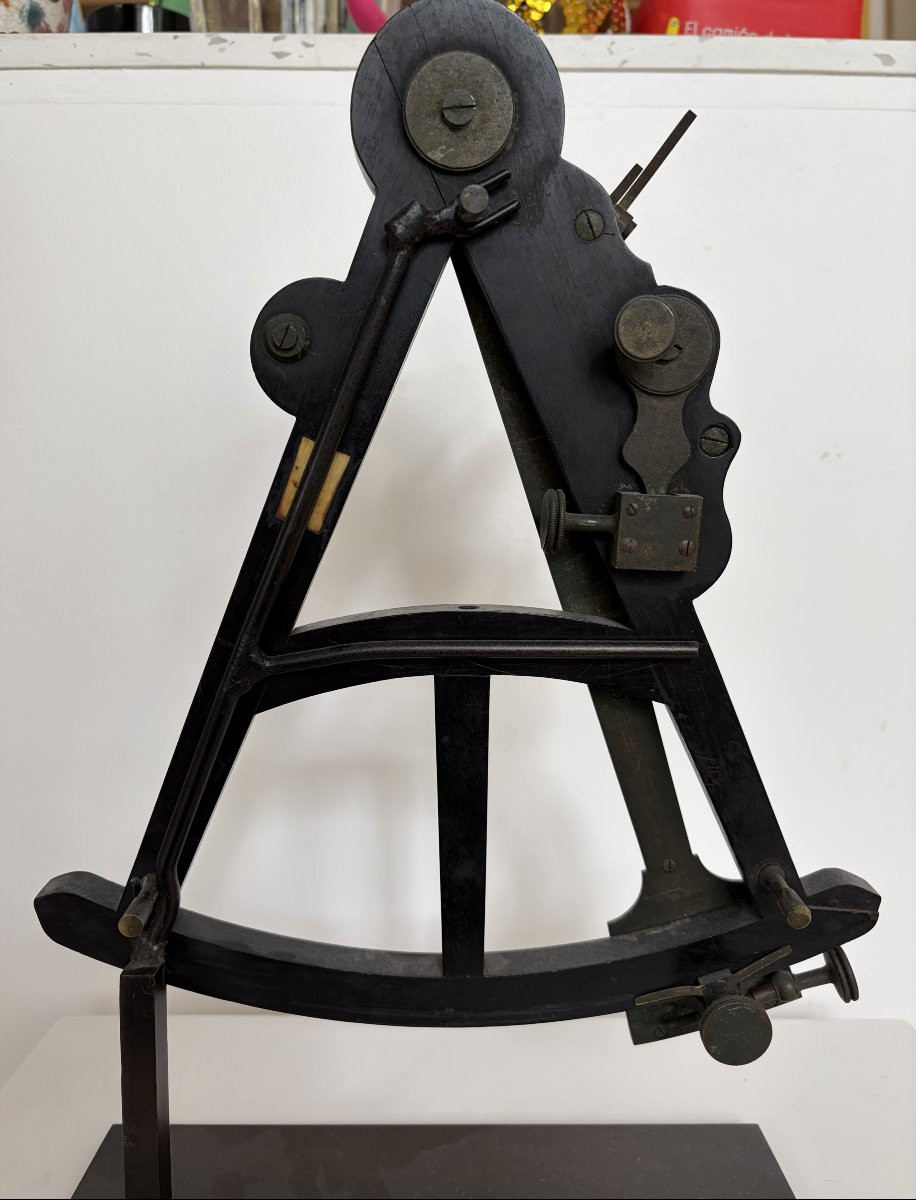 English Octant In Ebony-photo-1