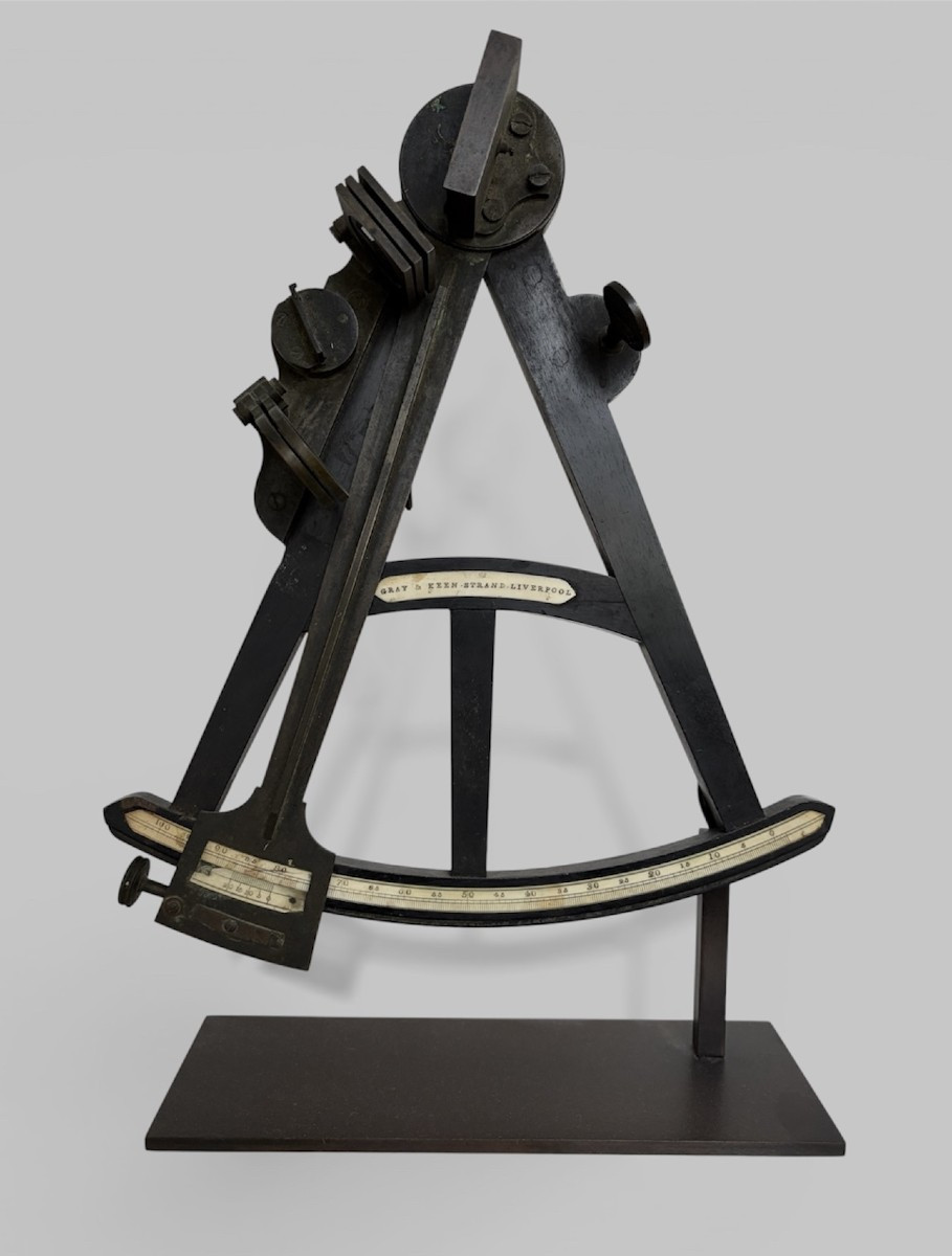 English Octant In Ebony