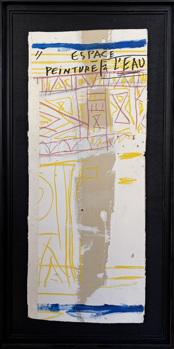 René Quéré – Painted Fragment From Tréboul’s Studio