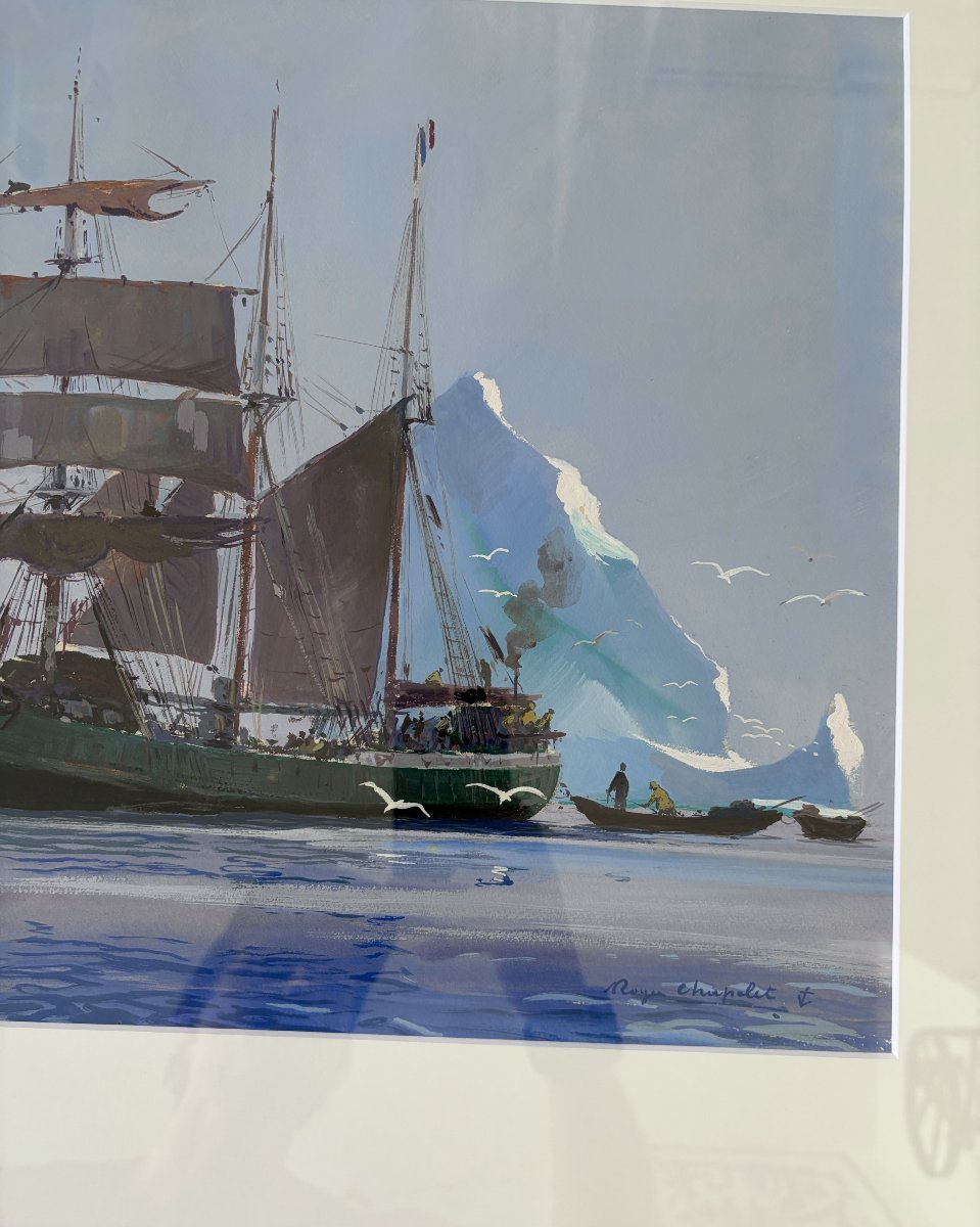 Roger Chapelet – Newfoundlanders And Doris Boats In Greenland-photo-1
