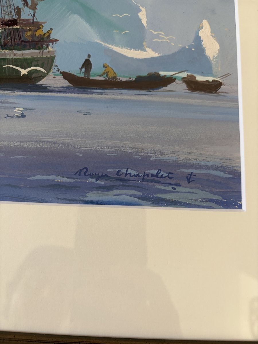 Roger Chapelet – Newfoundlanders And Doris Boats In Greenland-photo-2