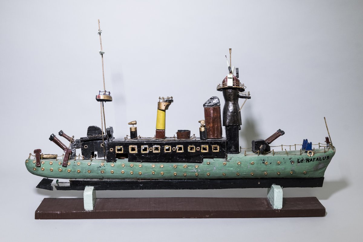 Popular Model Of A Torpedo Boat