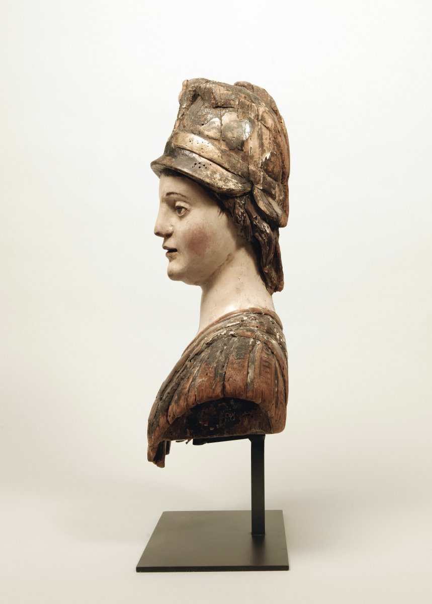 Figurehead, Bust Of Minerva-photo-2