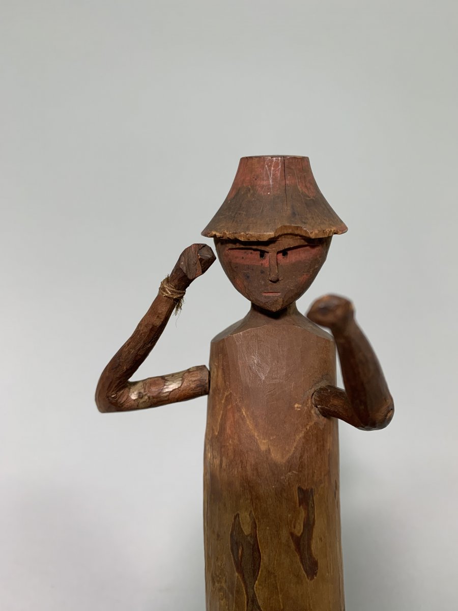 Eskimo Figure From A Kayak