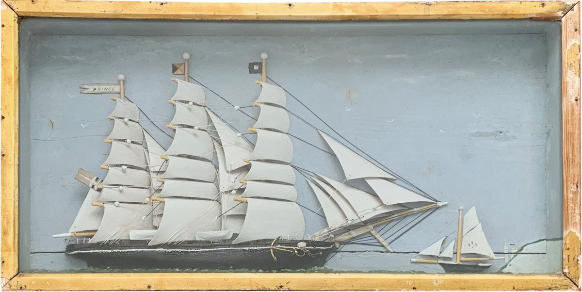 Ancien Diorama Français
