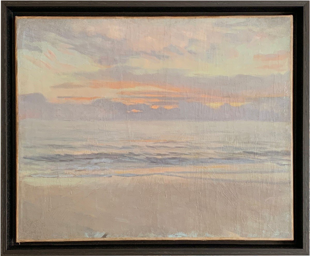 The Beach At Sunset By Charles Fouqueray (1869 - 1956)