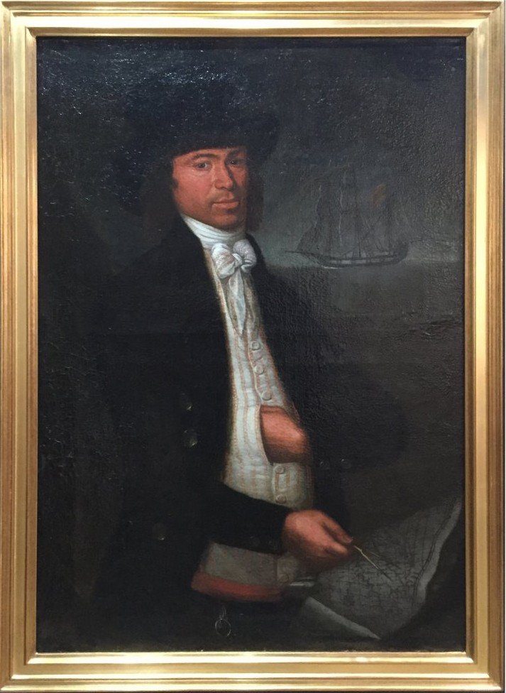 Sicilian School From The End Of The 18th Century - Portrait Of A Captain