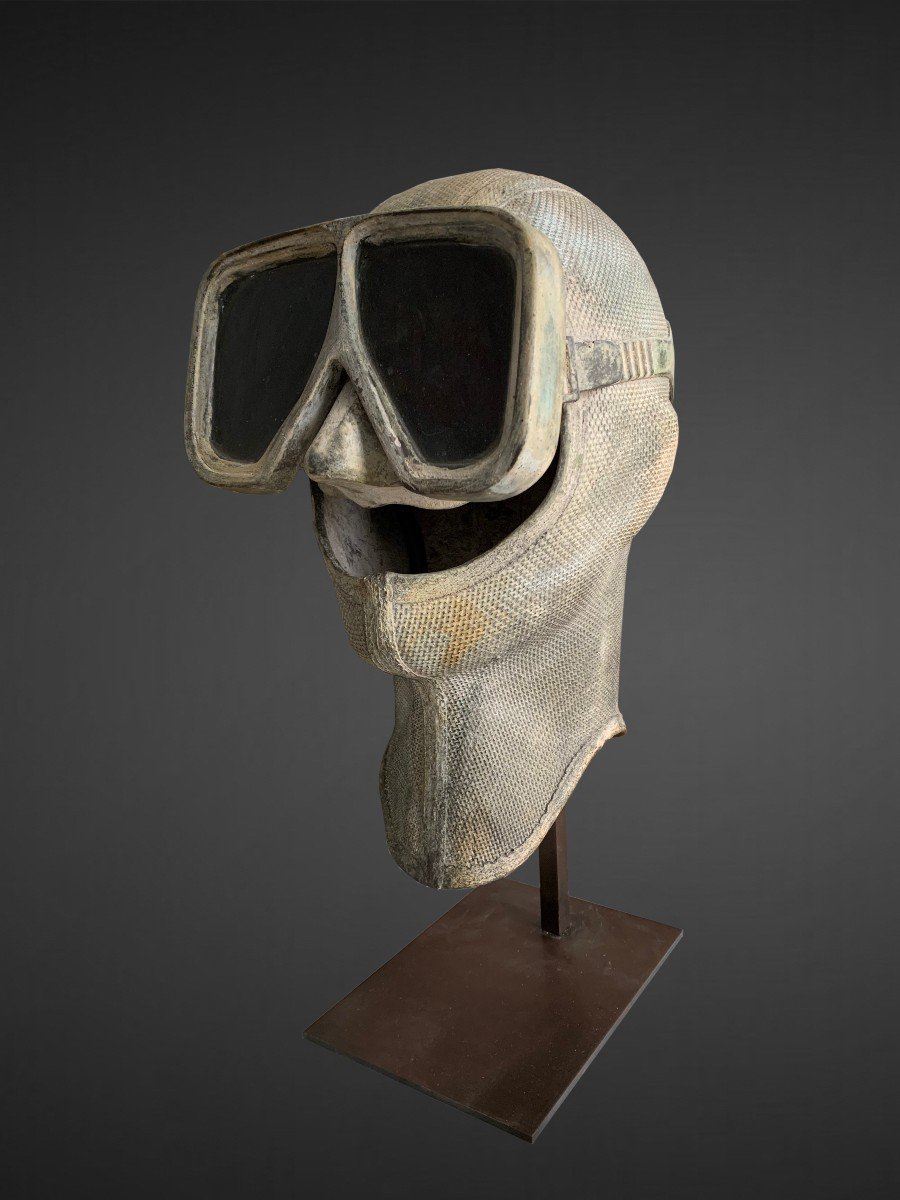 Cagoule et masque d'un plongeur par Ben Jakober -photo-2