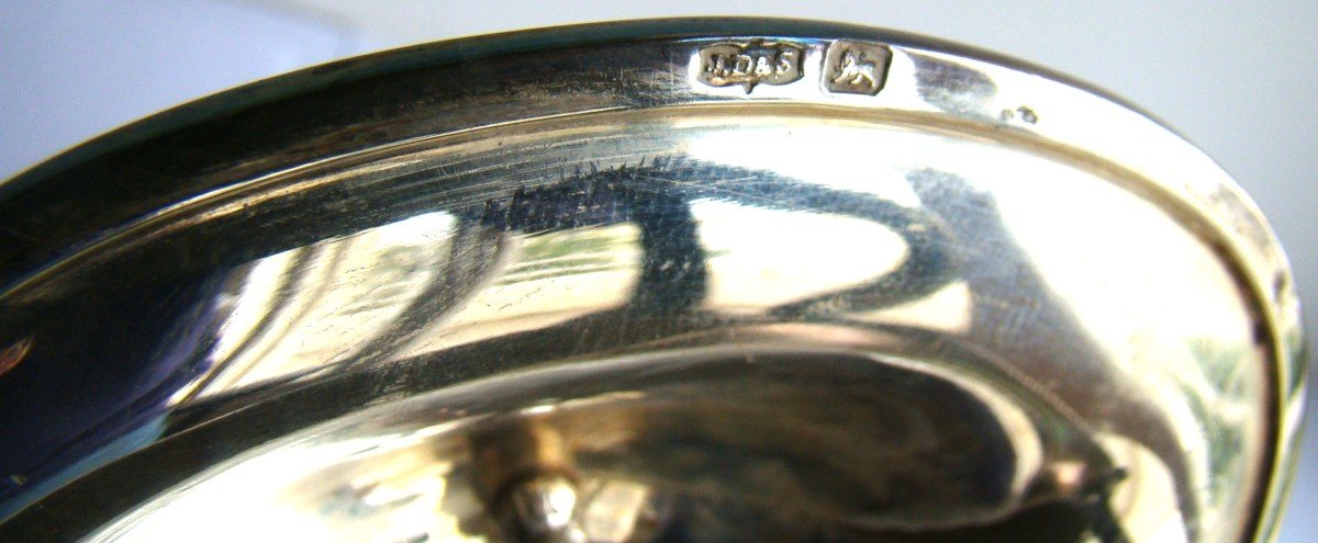 En Argent Massif, Théière Avec Réchaud, Travail Anglais  , Poids Total 1250 G-photo-5