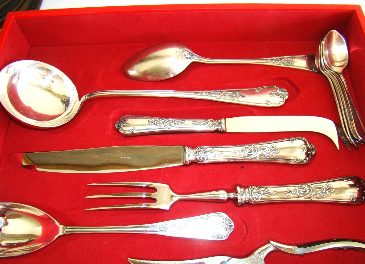 182-piece Louis XV Model Cutlery Set, Maison Le Mondial-photo-2