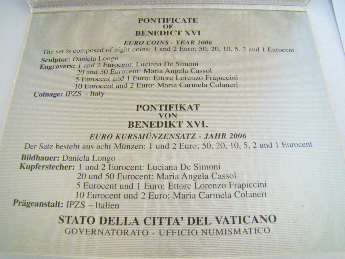 Vatican Bu Box Set Year 2006-photo-1
