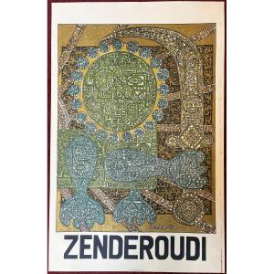 Charles Hossein Zenderoudi né en 1937