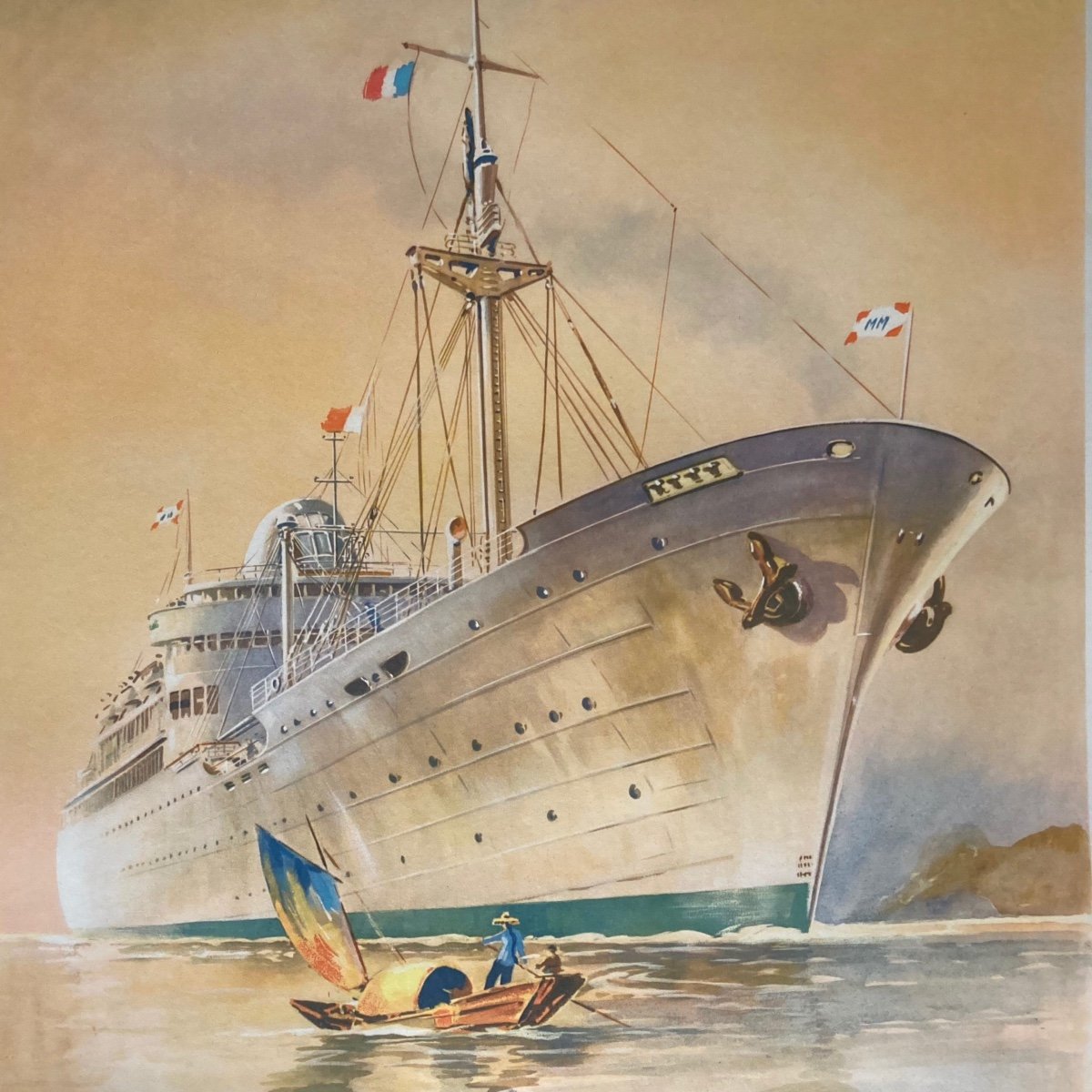 Messageries Maritimes. Ligne de l'Ocean Indien - Herve Baille
