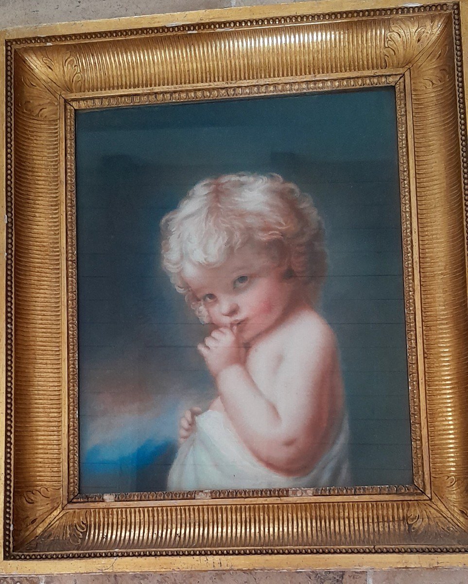 Portrait Enfant Pastel.-photo-4