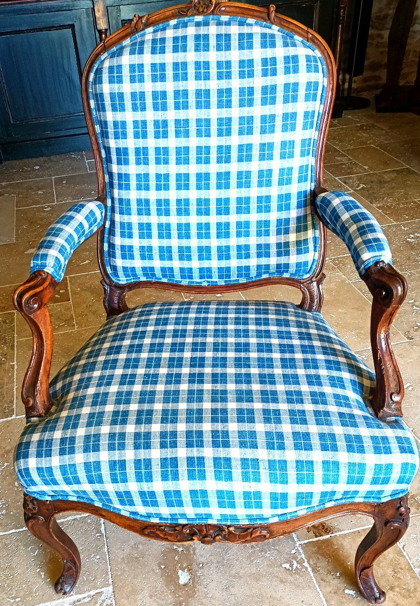 Fauteuil d'époque Louis XV