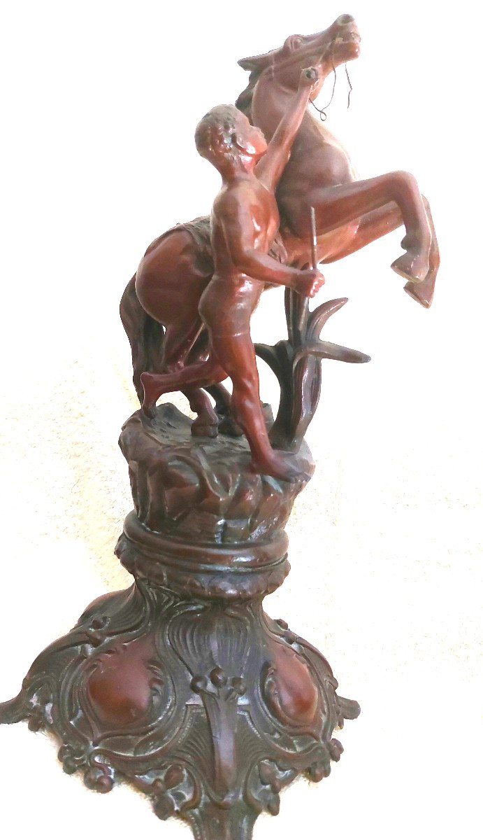 Pair Of Marly Horses-photo-4