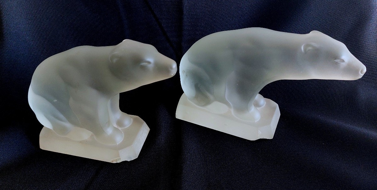 Two Glass Bears.