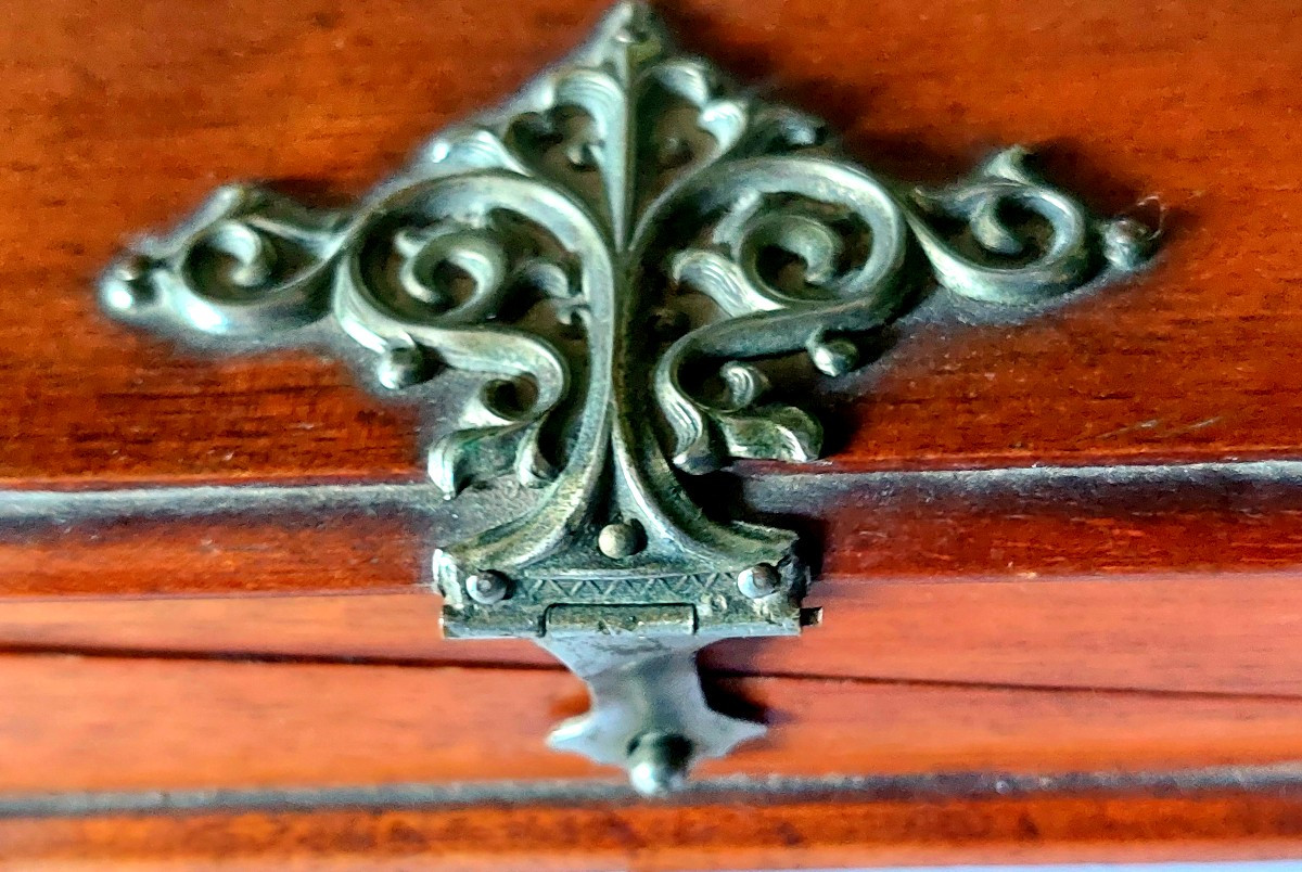 Coffret de ciseaux anciens-photo-3