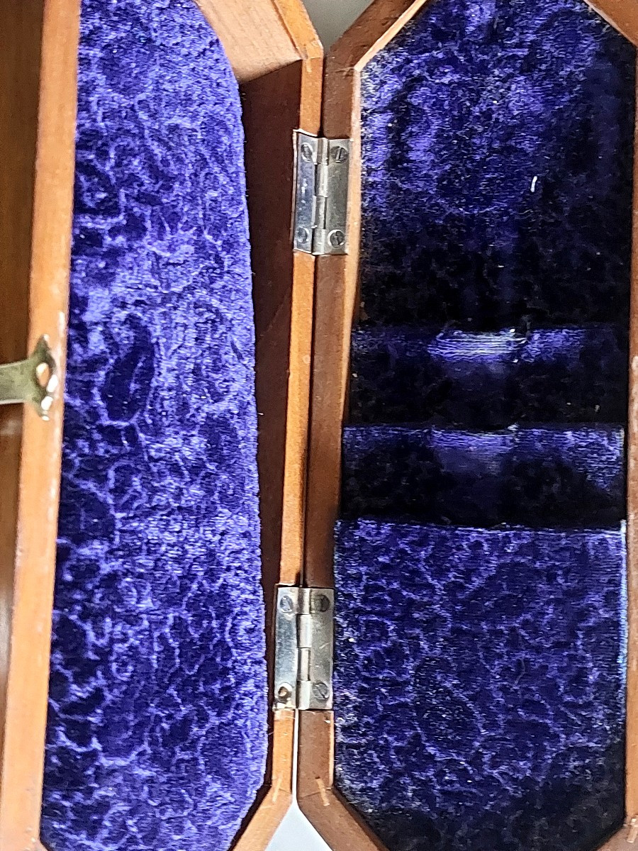 Coffret de ciseaux anciens-photo-1