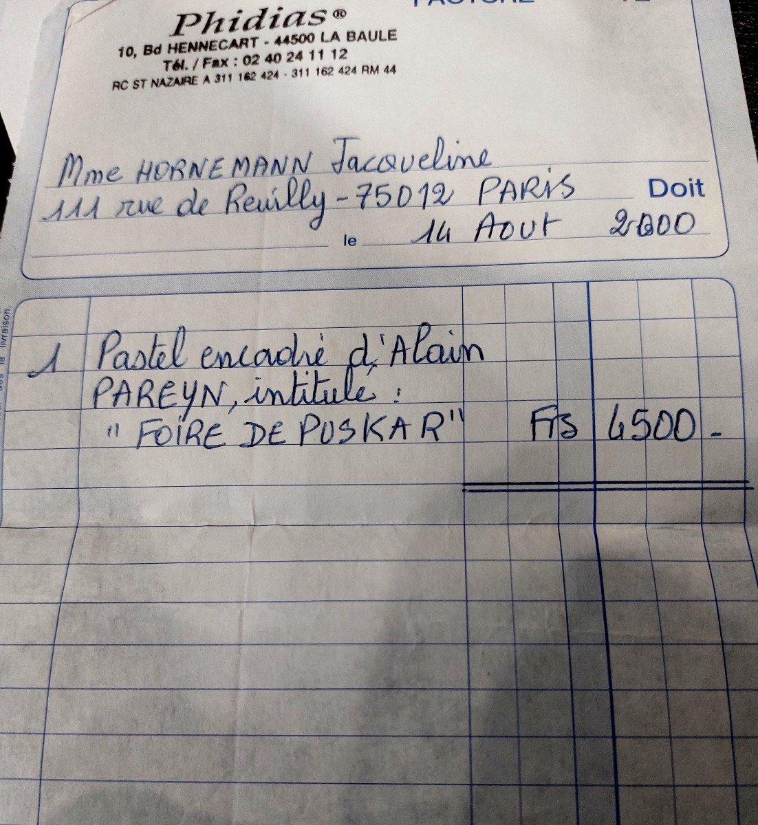 Painting. Pastel. Orientalist By Alain Pareyn-photo-4