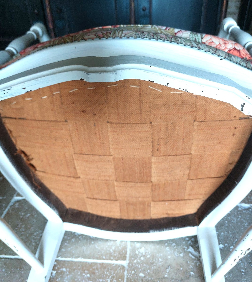 Pair Of Bergère Armchairs.-photo-3