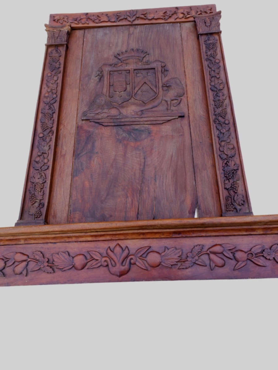 Wooden Fireplace-photo-3