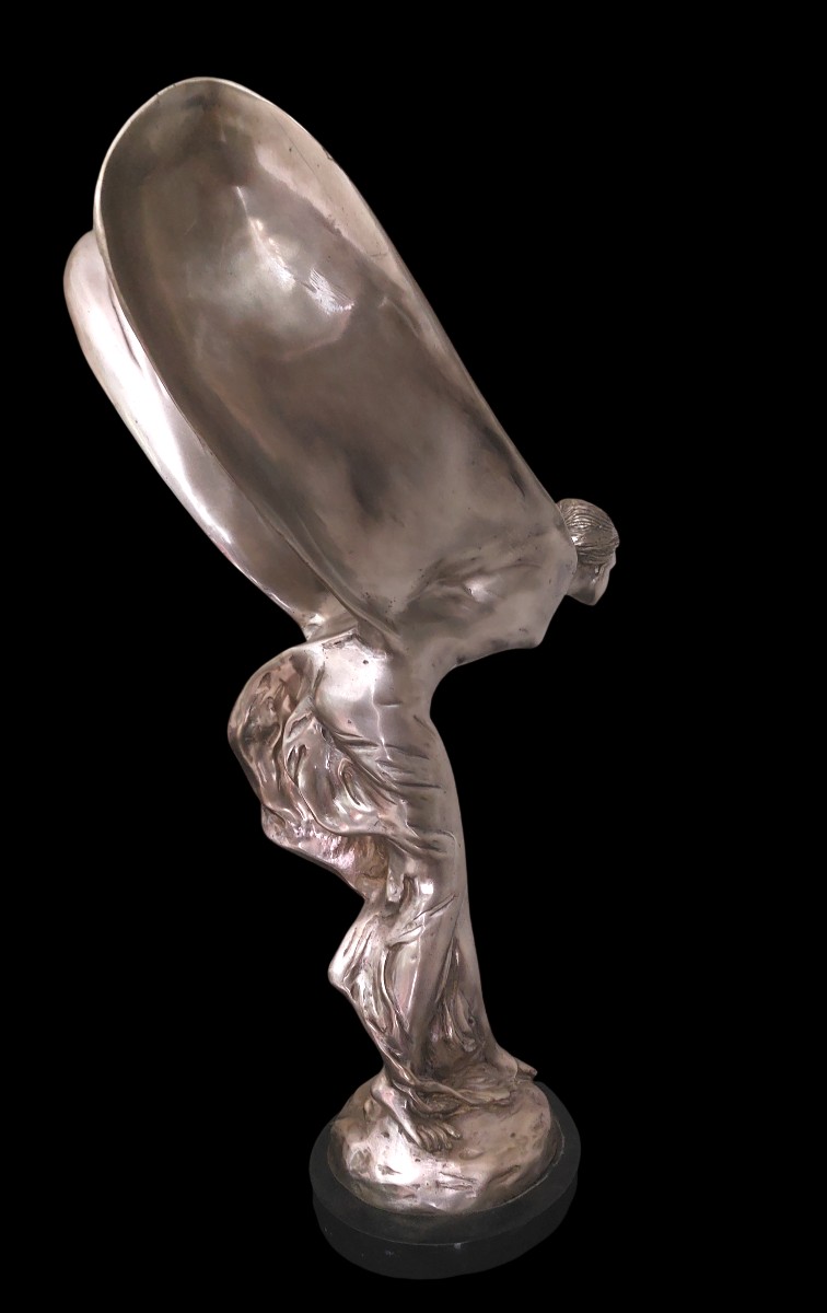 Statue Bronze "Spirit of Ecstasy" Rolls-Royce. (Charles Sykes).-photo-3