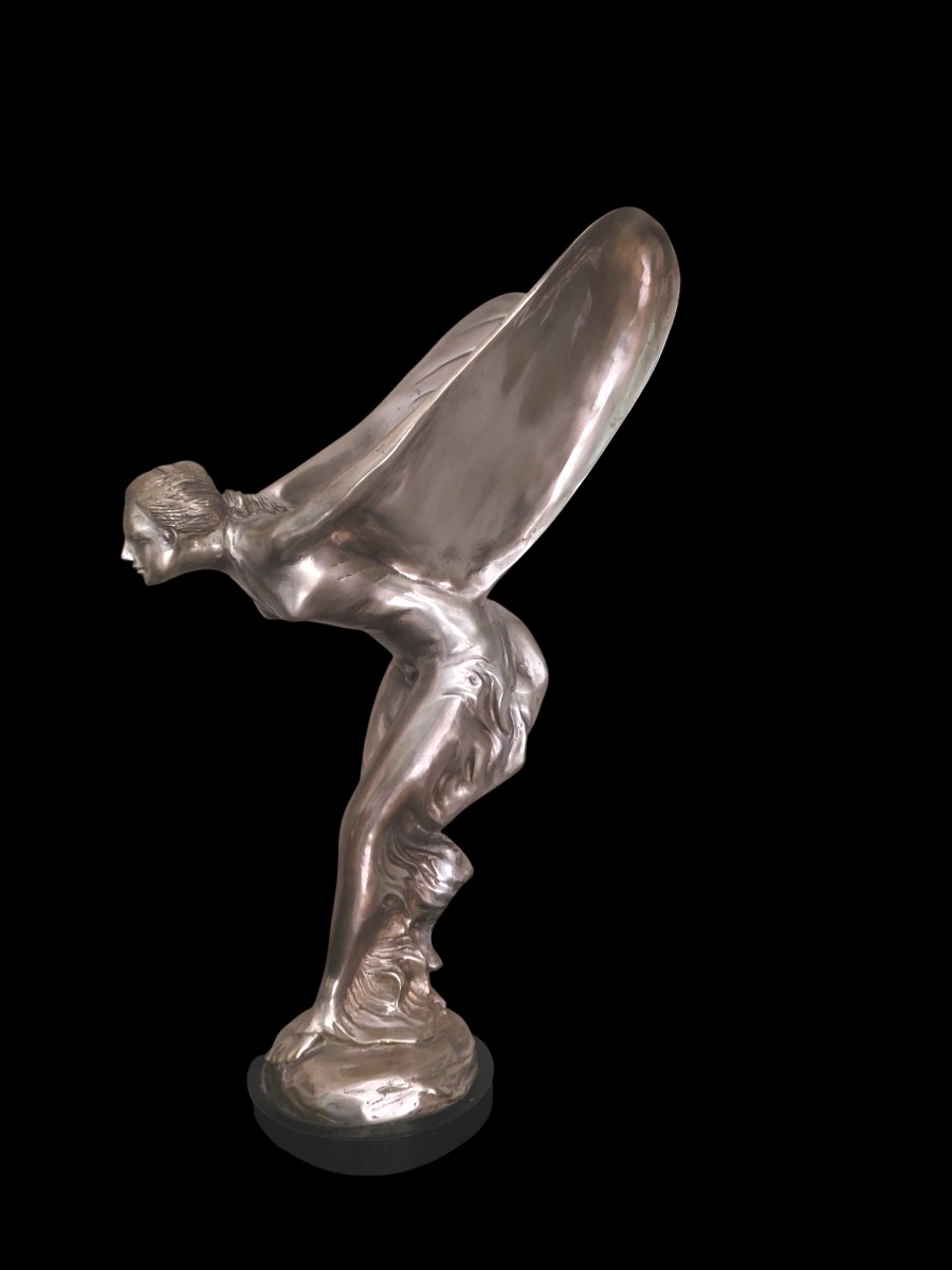 Statue Bronze "Spirit of Ecstasy" Rolls-Royce. (Charles Sykes).