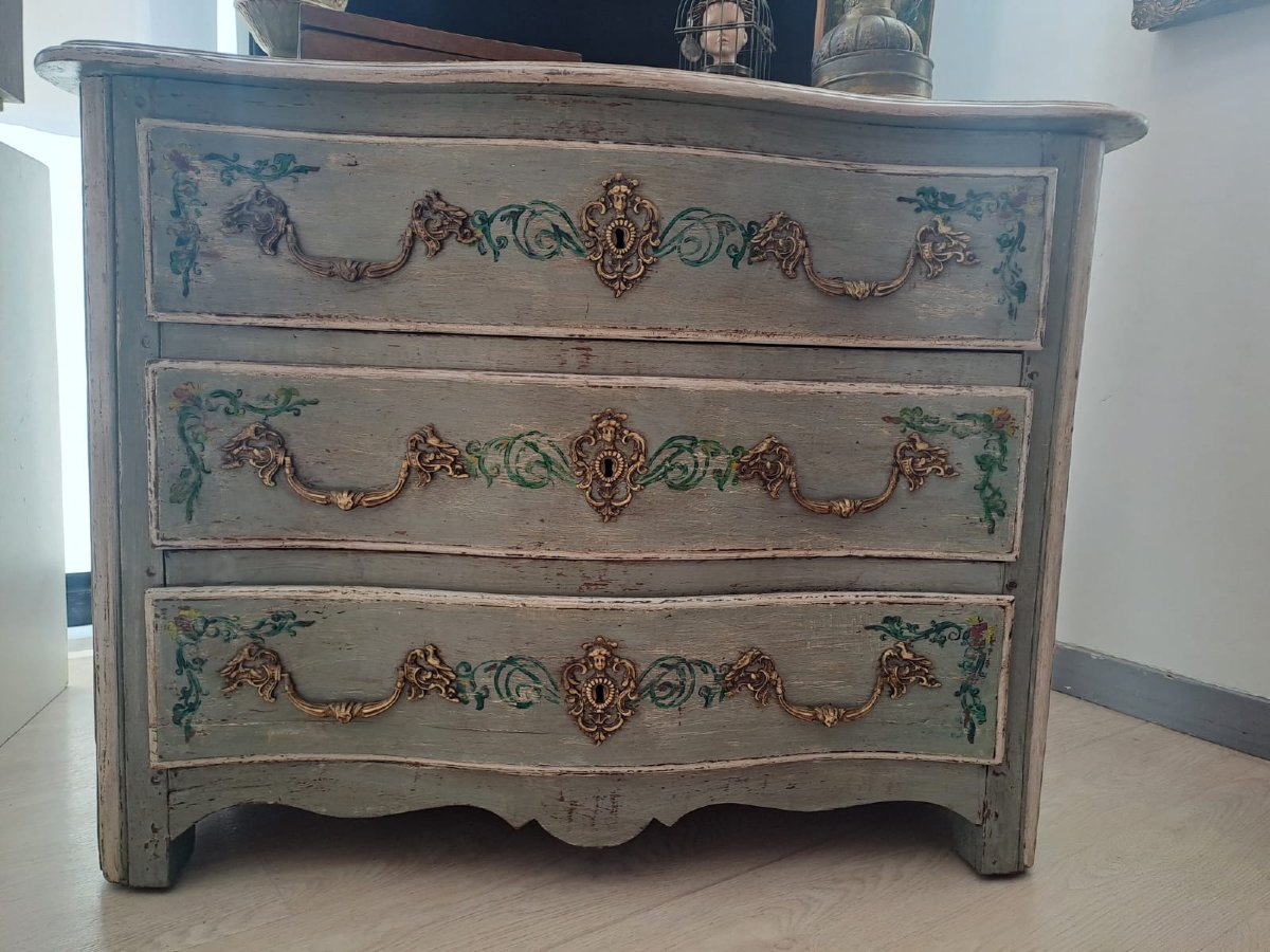 Commode peinte.-photo-3