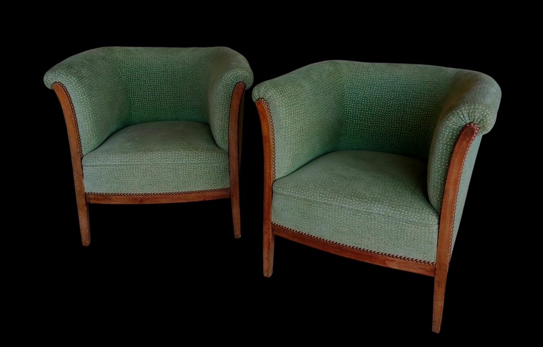 Two Art Deco Armchairs