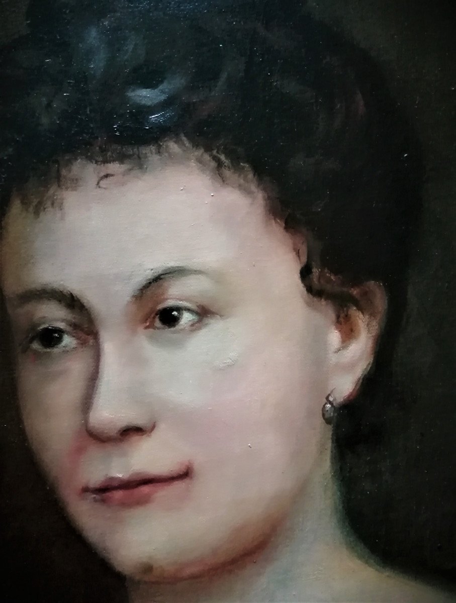 Nineteenth Woman Portrait Painting-photo-2